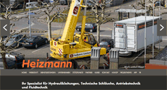 Desktop Screenshot of heizmann.ch