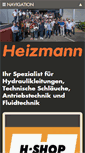 Mobile Screenshot of heizmann.ch