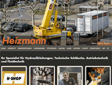 Tablet Screenshot of heizmann.ch